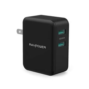 RAV USB C Charger 36W 2-Port Wall Charger USB Charging Station